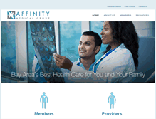 Tablet Screenshot of affinitymd.com